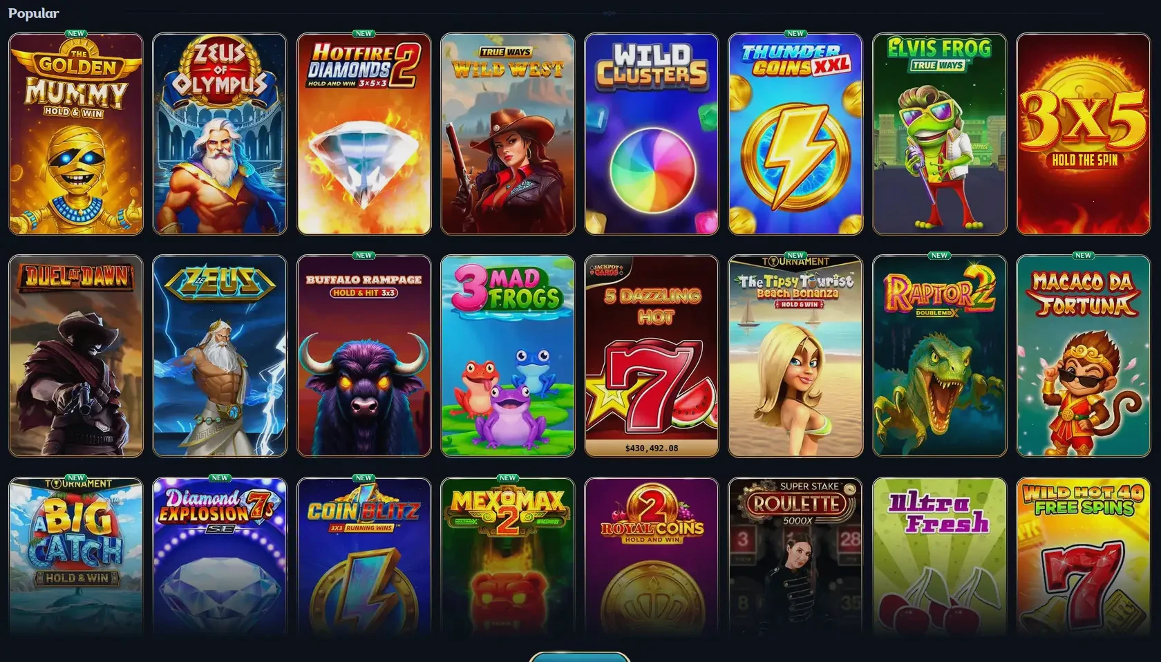 B Casino login screen and welcome bonus overview for Canadian players